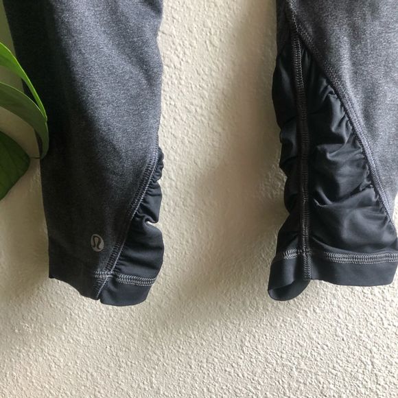 Lululemon Embrace Crop Heathered Deep Coal… - Picture 7 of 11